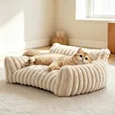Cat Cave Bed for Small Cats & Puppies – OEM Removable Cover Washable Pet Sofa – Custom Foam Pet Bed Manufacturer China